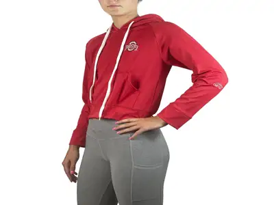 NCAA Women's Cropped Hoodie NCAA Women's Cropped Hoodie