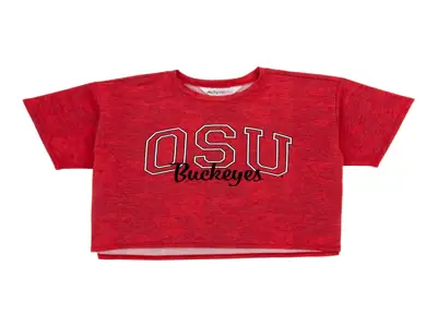 NCAA Women's Kimberly Tie Dye Crop T-Shirt NCAA Women's Kimberly Tie Dye Crop T-Shirt