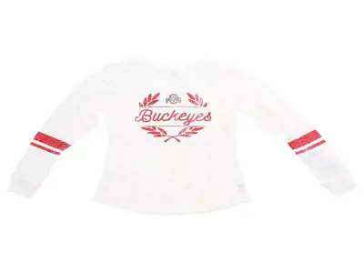 NCAA Women's Laurel Leaf Metallic Long Sleeve T-Shirt NCAA Women's Laurel Leaf Metallic Long Sleeve T-Shirt