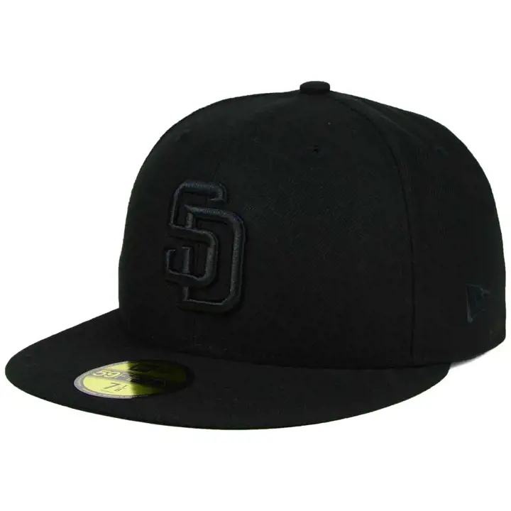 "PADRES MLB Triple Black 59FIFTY « SD » NOIR"