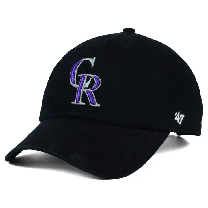 "Rockies MLB OFR NETTOYAGE « CR » NOIR"
