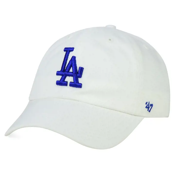 "Casquette DODGERS MLB blanche '47 Clean Up « LA » blc"