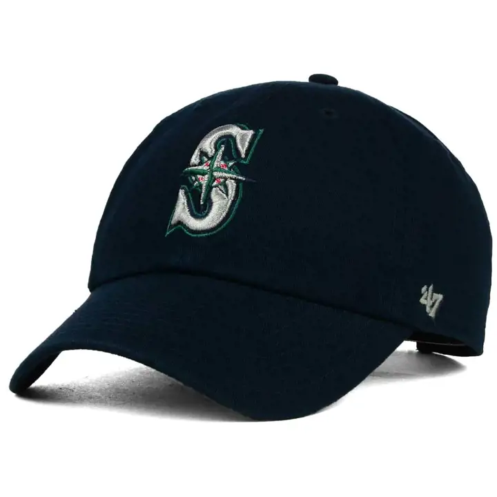 "Mariners MLB OFR CLEAN UP \"S\" NVY"