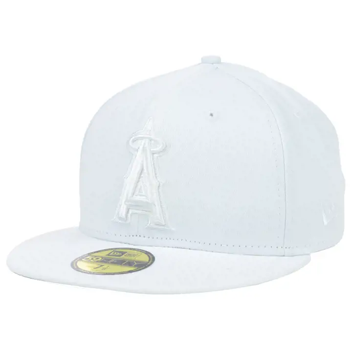 ANGELS MLB Triple White 59FIFTY GAME BLANC