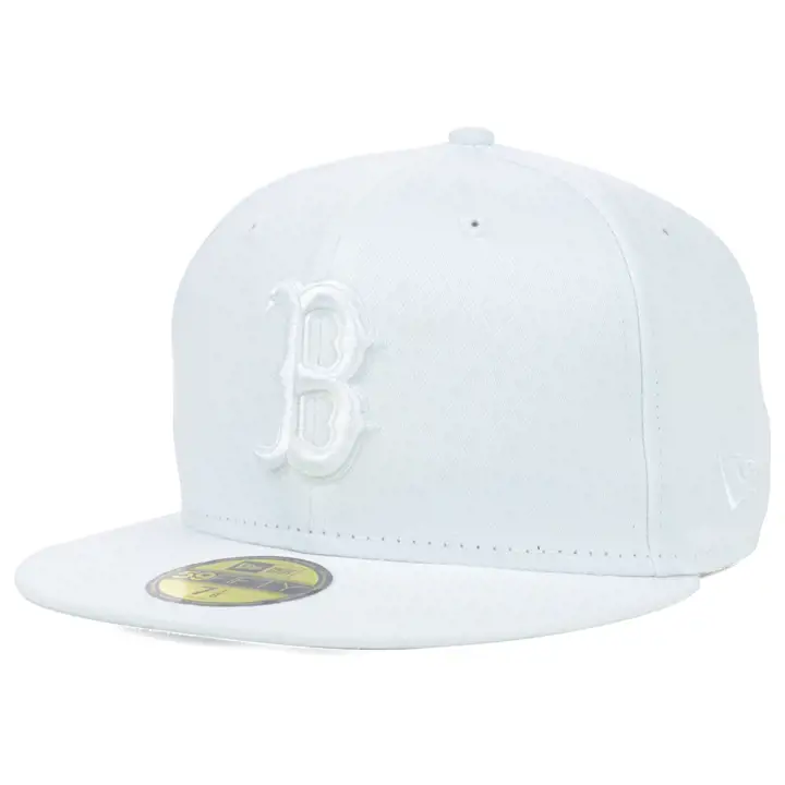 RED SOX MLB Triple White 59FIFTY BLC