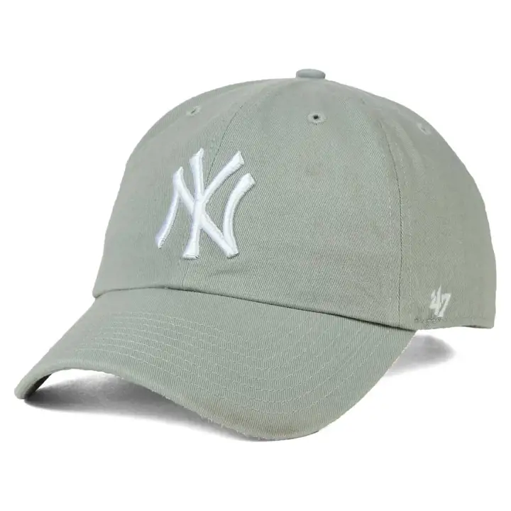 Yankees MLB Gray/Wht Clean Up WHT NY gry