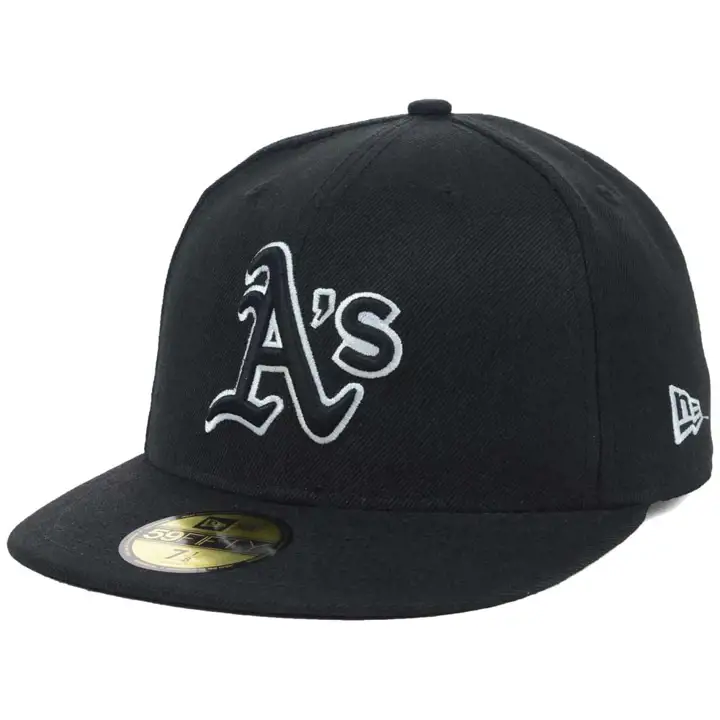 Athletics MLB Noir/Blanc A's Noir
