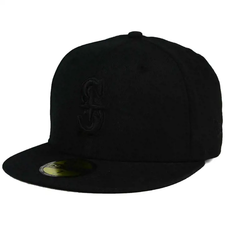 Mariners MLB Triple Black 59FIFTY NOIR ACTUEL NOIR