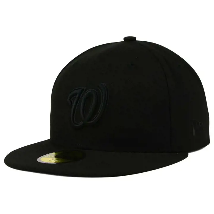 "Nationals MLB Triple Black 59FIFTY « W » Noir"