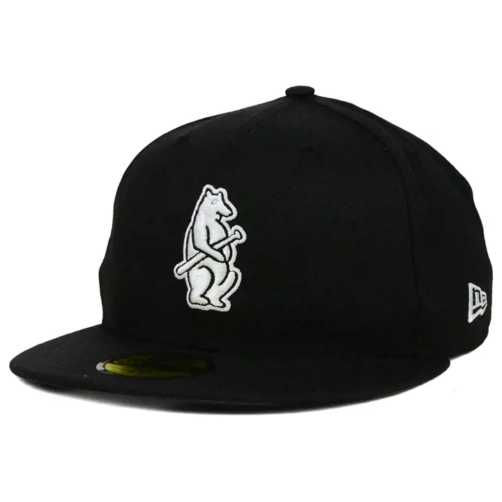 CUBS MLB B-DUB Ours blanc avec batte noir
