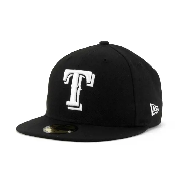 "RANGERS MLB B-DUB WHT \"T\"  noir"