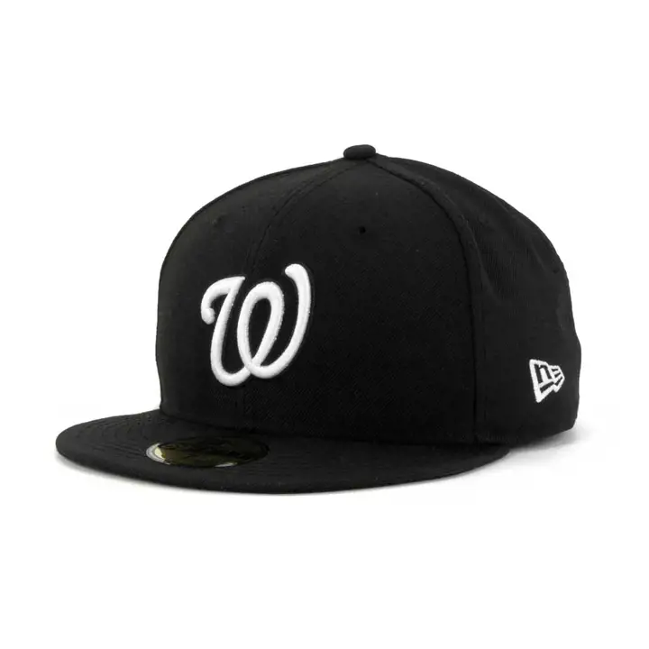 Nationals MLB B-DUB BLANC «W» NOIR