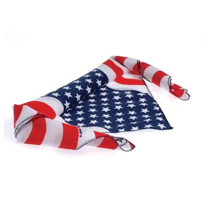 BLANK HB Bandana rouge/bleu marine/blanc