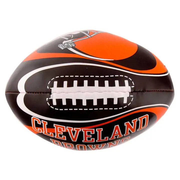 Ballon de football souple BROWNS Goaline 8 po