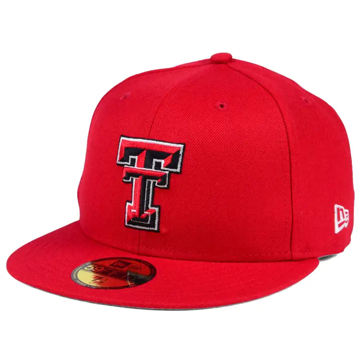 "Casquette 5950 Texas Tech NCAA "TT" rouge"