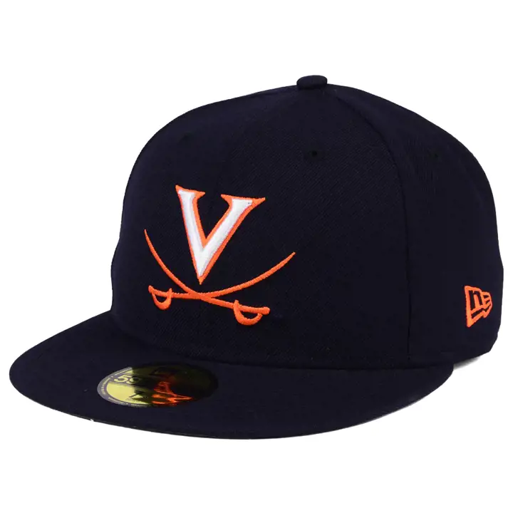 "Virginia NCAA AC 5950 «V» avec épées marine"
