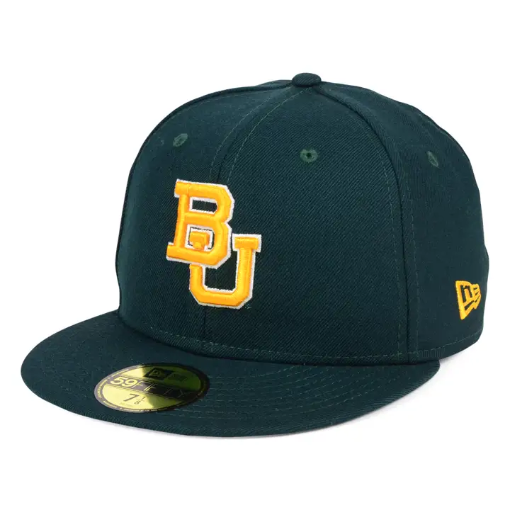 Baylor NCAA AC 5950 BU Interlock vertforêt