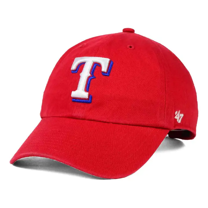 "TX RANGERS MLB OFR CLEAN UP \"T\" rouge"