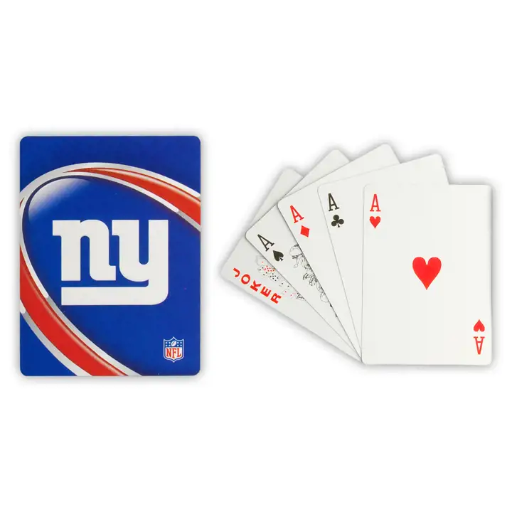 Cartes à jouer des Giants de New York