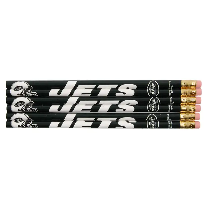 JETS Lot de 6 crayons