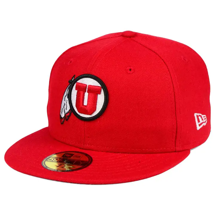 "UTAH NCAA AC 5950 « U » avec PLUME rouge"