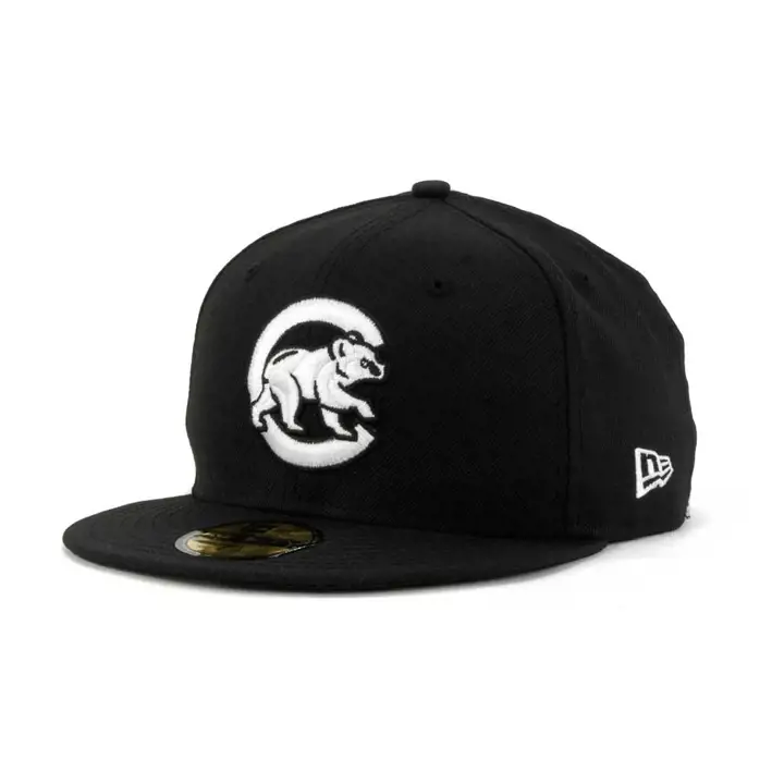 "CUBS MLB B-DUB Blc "C" avec Ours   noir"