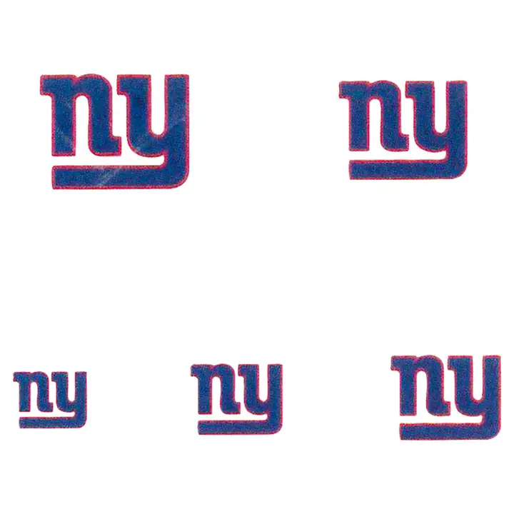 Tatouage d'ongle des NY Giants VICTOIRE