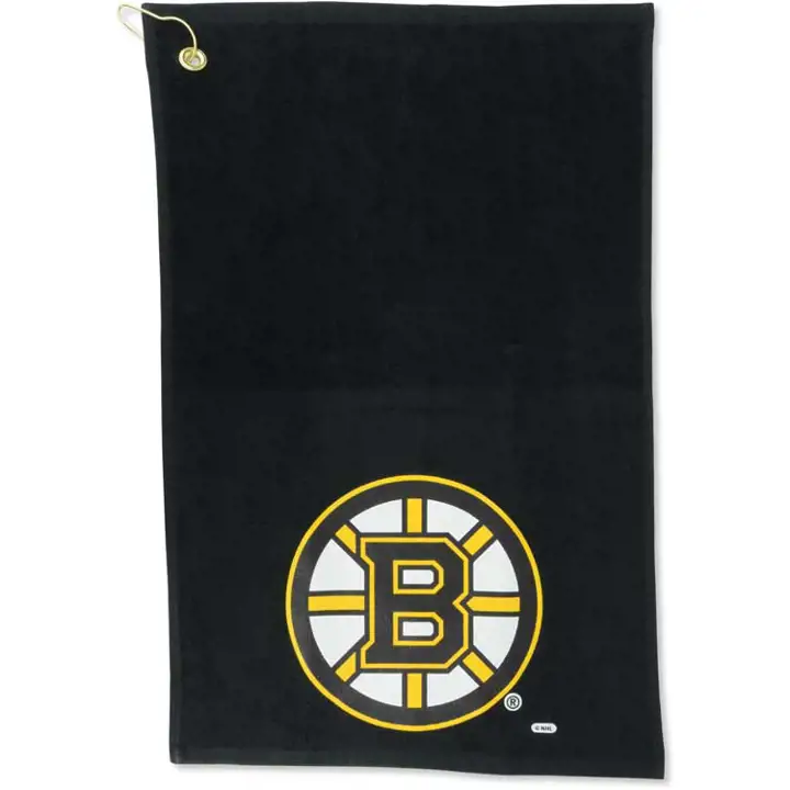 Serviette de sport Bruins noire