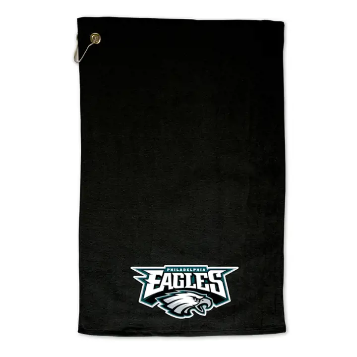 Serviette de sport EAGLES, noire