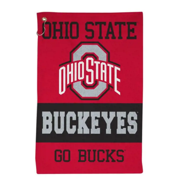 Serviette de sport Ohio State rouge