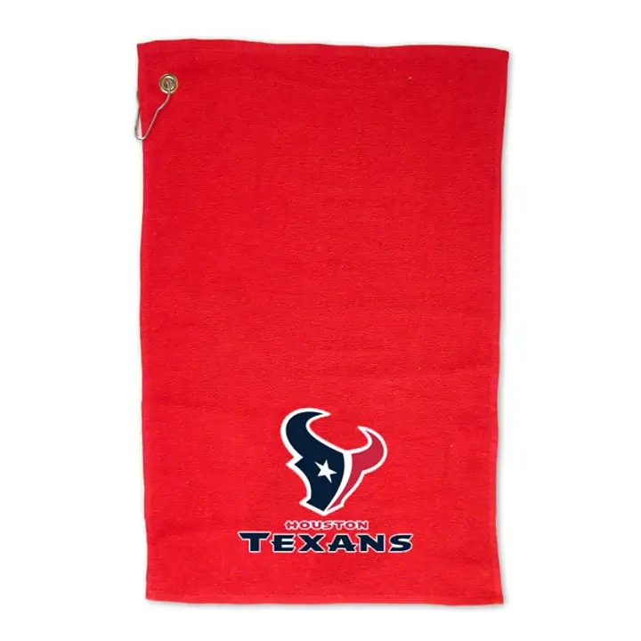 Serviette de sport Texans rouge