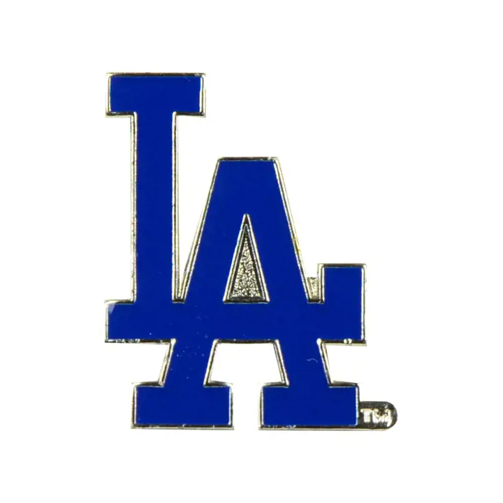 Épingle logo Aminco DODGERS bleu/argent