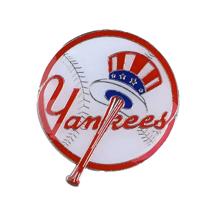 Épingle Logo Yankees Aminco Logo batte blc/rouge