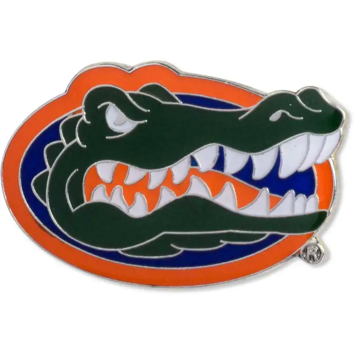 Pin en forme de logo de la Floride Aminco Tête de Gator