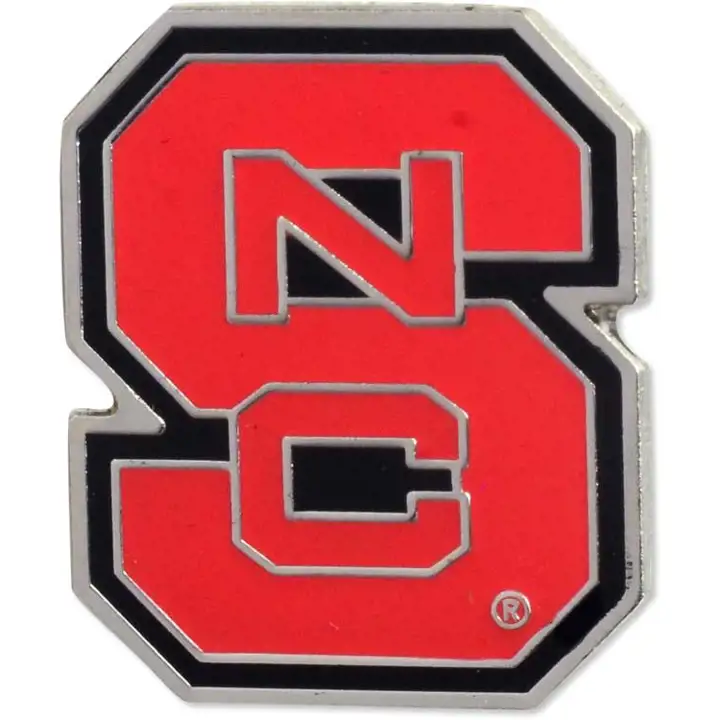 Épingle à logo Aminco NC State rouge