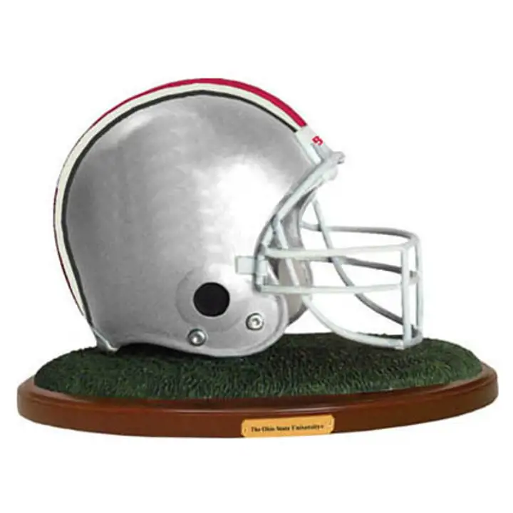 Réplique de casque Ohio State avec base en bois gry