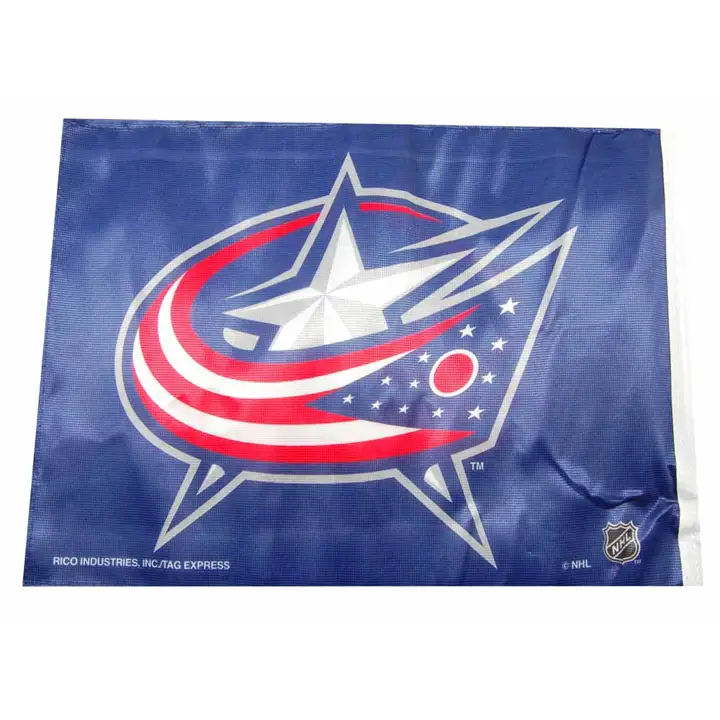 BLUE JACKET Drapeau de voiture Rico