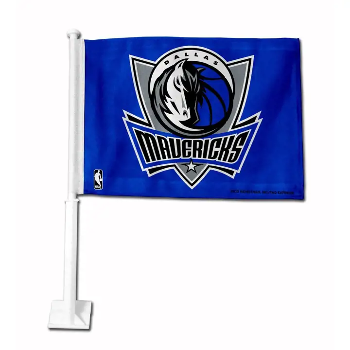 Drapeau de voiture MAVS Rico bleu
