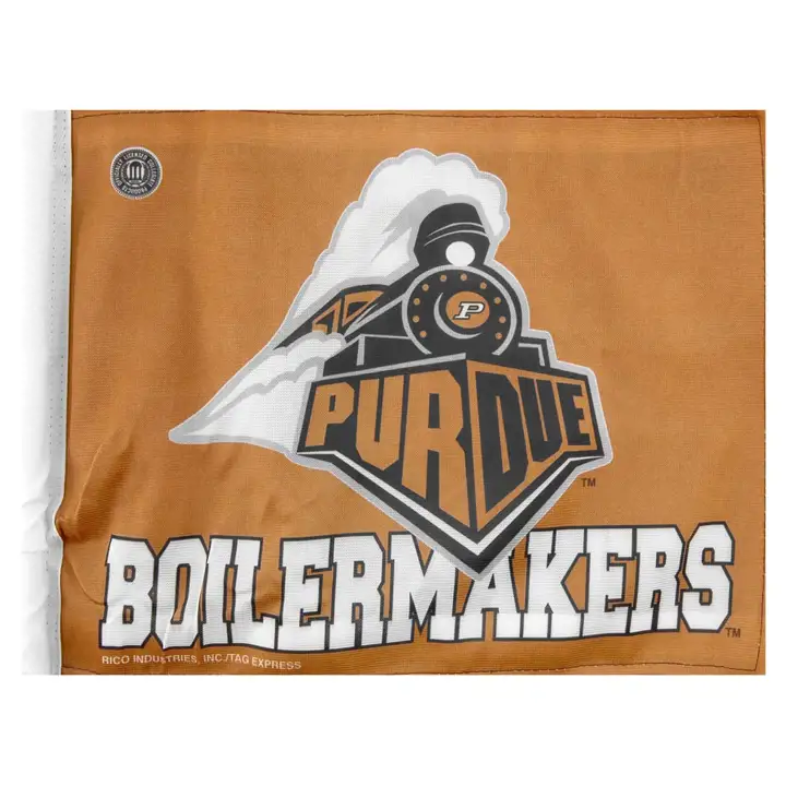 Drapeau de voiture Purdue Rico Train gl