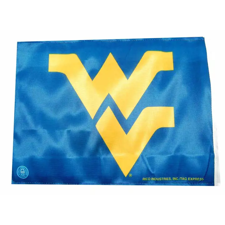 Drapeau de voiture W Virginia Rico bleu