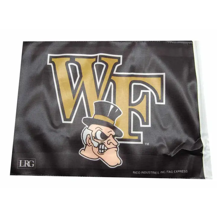 Drapeau de voiture Wake Fores Rico