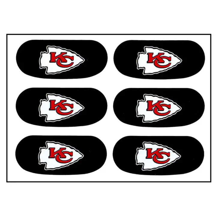 Bandes d'eyeblack de l'équipe des CHIEFS