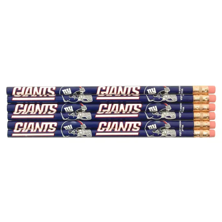 Lot de 6 crayons Giants