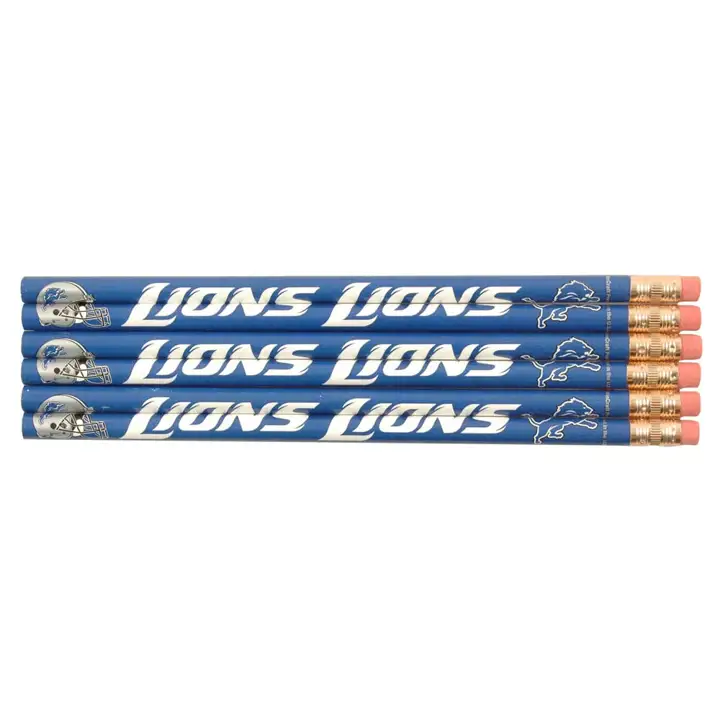 LIONS 6 crayons de couleur