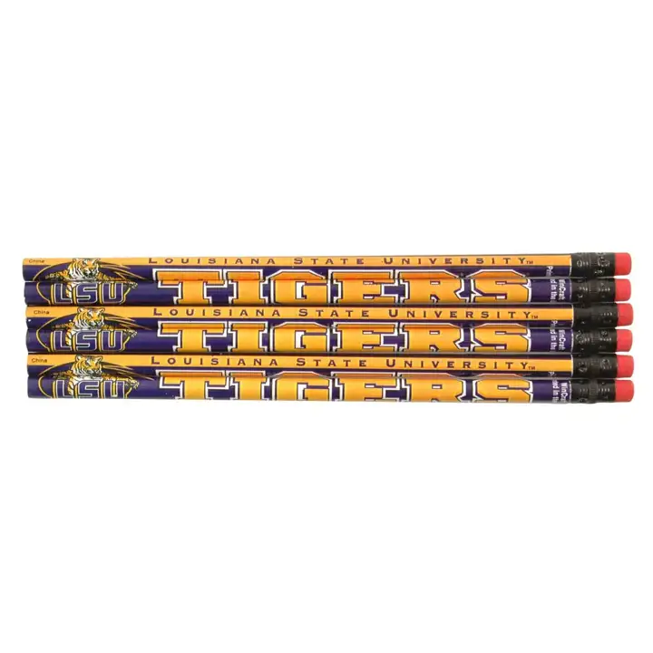 Crayons LSU, paquet de 6