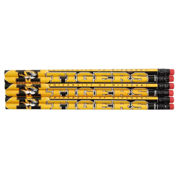 Crayons Missouri 6 pièces  gris/noir