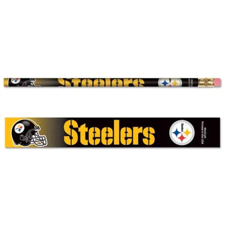 Crayons Steelers paquet de 6