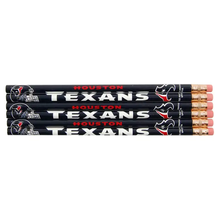 Crayons Texans (Paquet de 6)