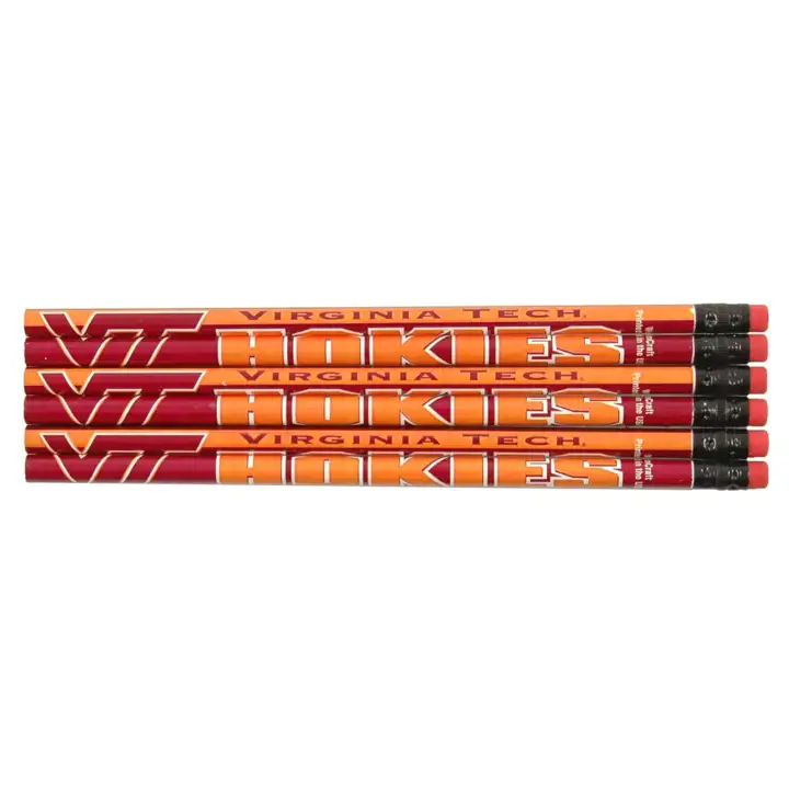 Crayons Va Tech 6 pièces