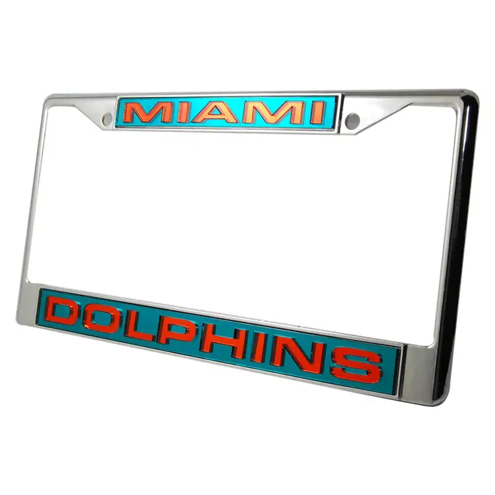 Cadre Laser DOLPHINS argent